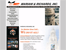 Tablet Screenshot of mariani-richards.com